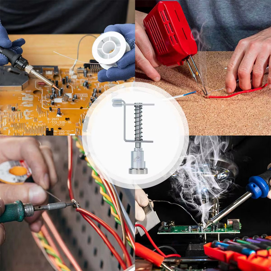 TOOKKS HZY H-07 Universal Saugfederklemme mit 90 Grad Rotation für PCB-Halterung und Platine-Lötreparatur - Bild 5