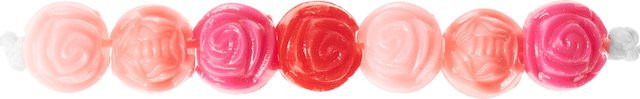 Rico Design itoshii Rosen Perlen rund Rot/Pink - Bild 1