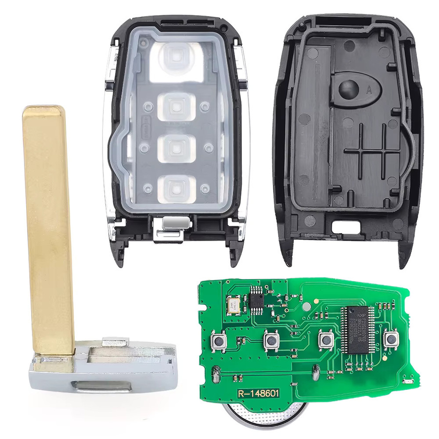 KEYECU Keyless-Go Smart Remote Key für KIA Niro Touring Hybrid in Schwarz (95440-G5000) - Bild 5