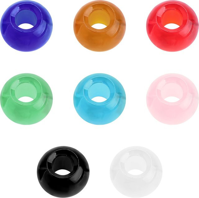 ZHUBI Glasperlen, Bunt, 9x14mm, Unisex - Bild 1