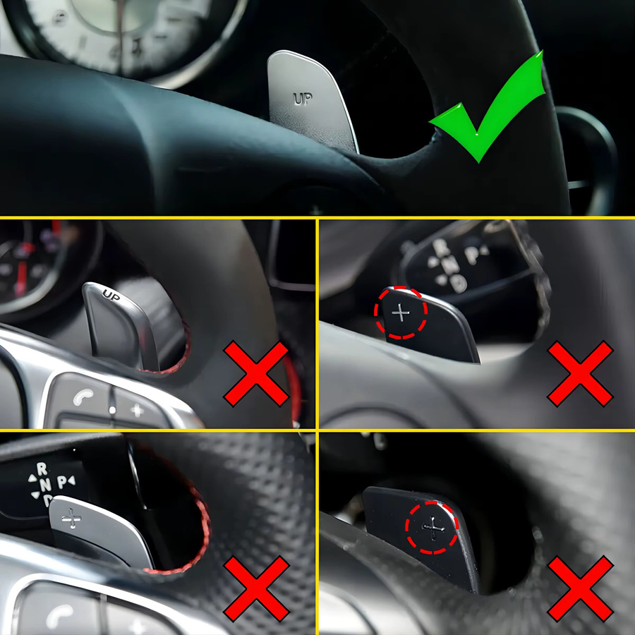 Cherk Paddle Shift DSG Extender für Mercedes-Benz AMG in Silber - Bild 4