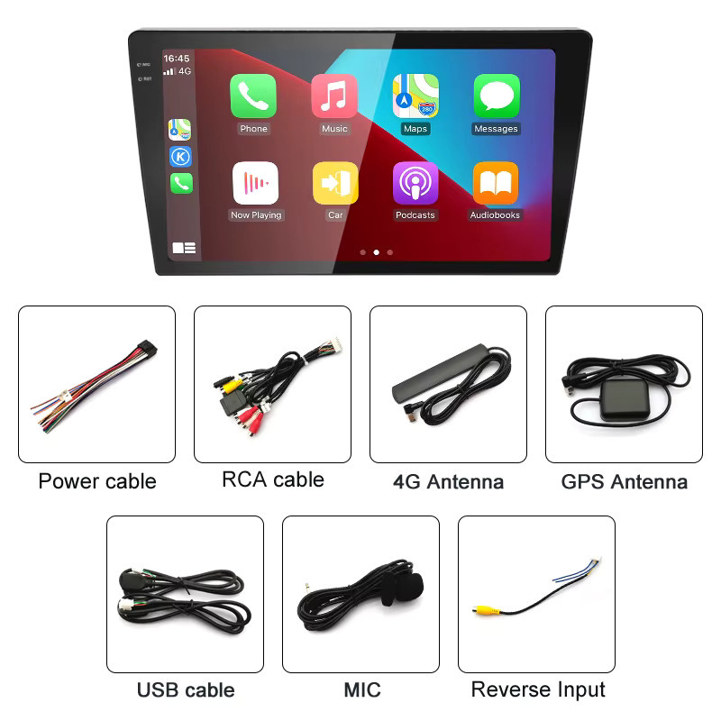 Topway TS20 7870 Android 13 2K 360 Panorama Auto Radio Universal Host Spieler in Schwarz für Lada, Hyundai, Suzuki und Ford - Bild 5