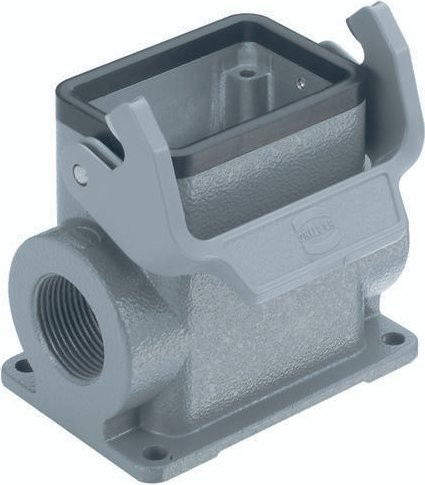 HARTING Sockelgehäuse 19 30 210 0291 19302100291 aus Kunststoff in Grau - Bild 1