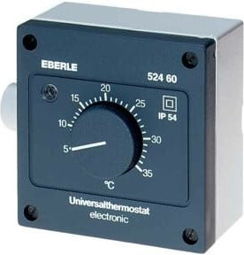 Eberle Controls Allzweckthermostat AZT-A 524 510 Wandmontage Schwarz - Bild 1