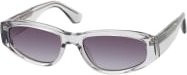 Chimi 09.3 Sonnenbrille, Vollrand, rectangular, plastic, grey, Unisex - Bild 1