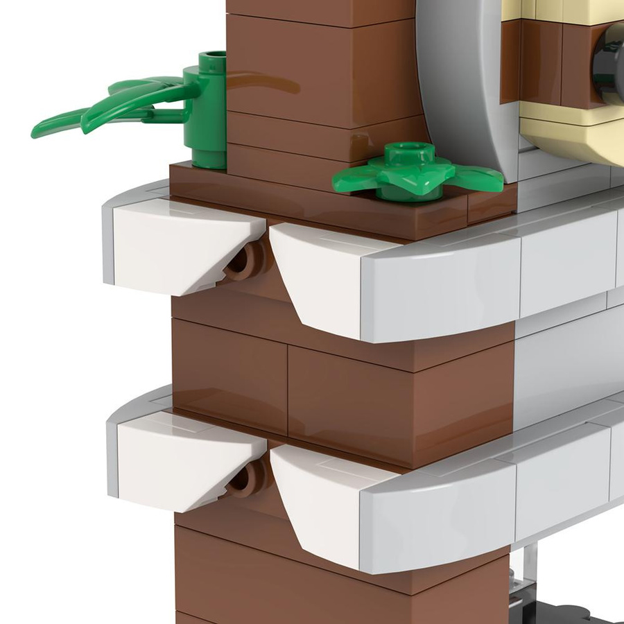 MOOXI Tier-Serie Faultier-Modell MOC-Bausteine 144-teiliges Set - Bild 2