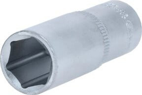 KS Tools CLASSIC Sechskant-Stecknuss lang 3/8 Zoll 5/8 Zoll in Silber - Bild 1