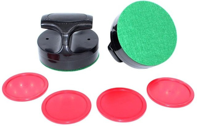 Kidsly Air Hockey Paddel und Pucks Set, 94mm, Ersatz für Spieltisch - Bild 1