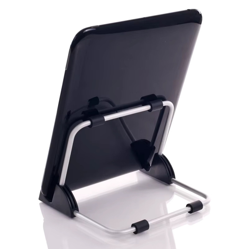 Hot Pada Universal Tablet-Halter aus Aluminium, faltbarer und verstellbarer Tablet-Ständer in Silber - Bild 3