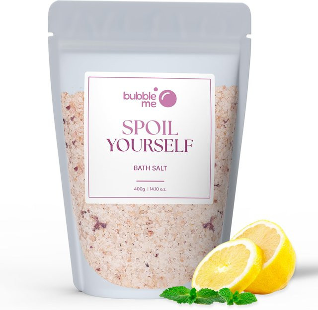 Bubble Me Badesalz, 400g, mit Glycerin, Unisex - Bild 1