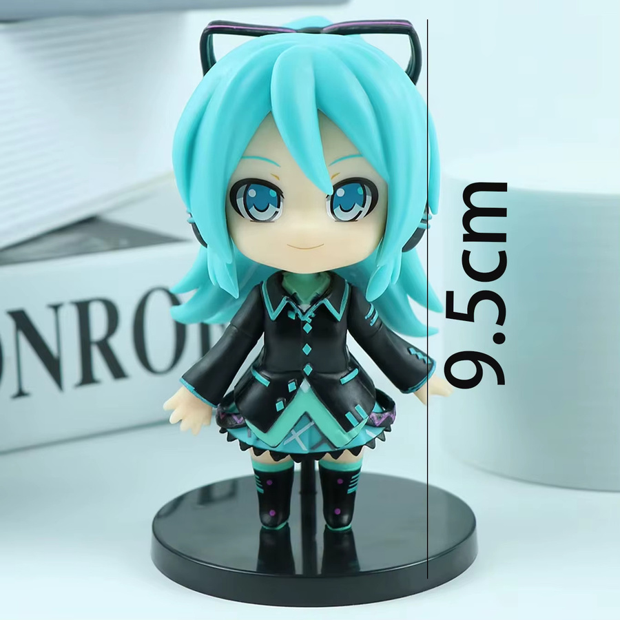 Bandai Vocaloid Anime-Figurenset, Miku Luka MEIKO KAITO Rin Len, PVC-Sammelfiguren, Set / Bundle - Bild 2
