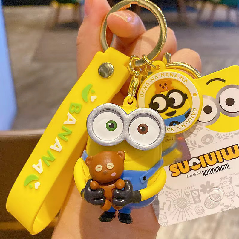 Minions Bob Stuart, Figuren Schlüsselanhänger, Kunststoff - Bild 2