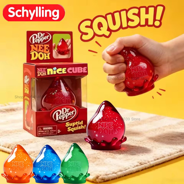 Schylling Nee Doh Maltose Drop, Weiches Quetschspielzeug, Sensorisches Fidget-Spielzeug - Bild 1