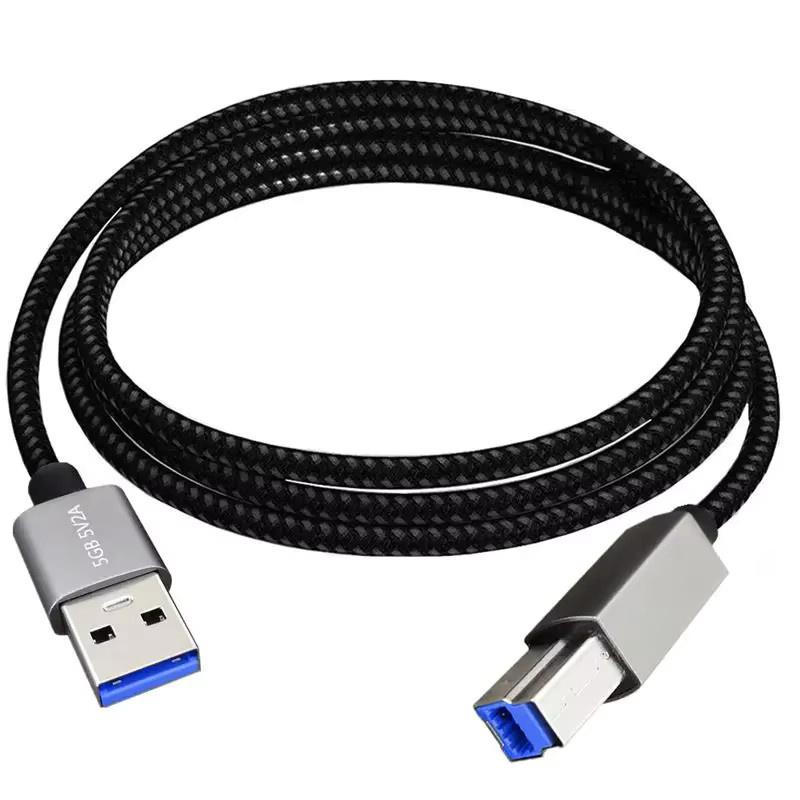 BSN USB 3.0 Druckerdatenkabel mit A-Stecker auf B-Stecker für Drucker und Festplattengehäuse - Bild 4