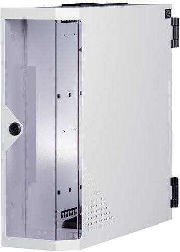 Apranet 19 Zoll Wandgehäuse 6 HE in Lichtgrau (RAL 7035), B/H/T: 61,0 x 55,0 x 34,0 cm - Bild 1