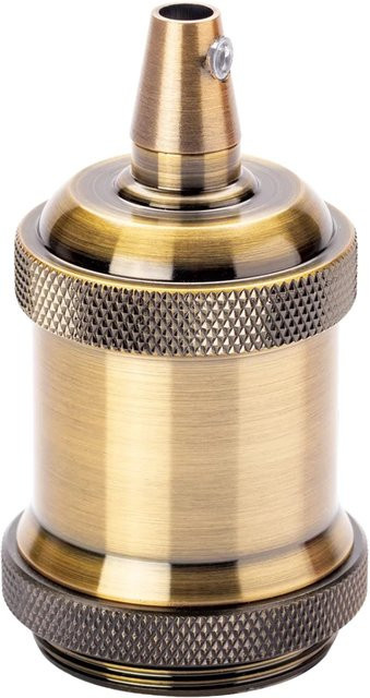 Orion Lightstyle Vintage Lampenfassung E27 in Antikmessing - Bild 1