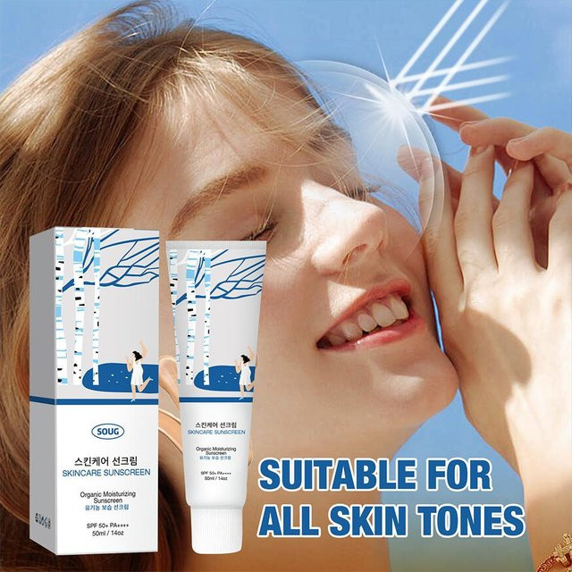 SOUG Sonnencreme SPF 50+, mit Hyaluronsäure, für alle Hauttypen - Bild 1