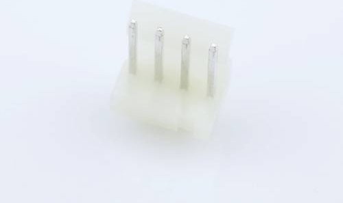 Molex Einbau-Stiftleiste Standard 4-polig in Weiß mit 3,96 mm Rastermaß 09652048 - Bild 1