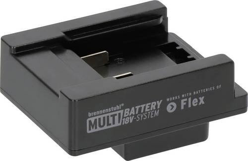 Brennenstuhl Adapter Flex für Multi Battery LED Baustrahler in Schwarz - Bild 1
