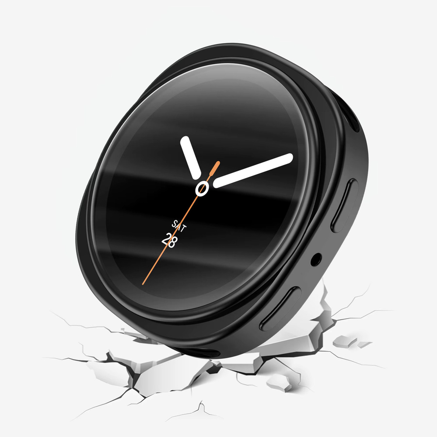 LCAPLE Displayschutzfolie für Samsung Galaxy Watch 8, TPU, Schwarz, Unisex - Bild 4