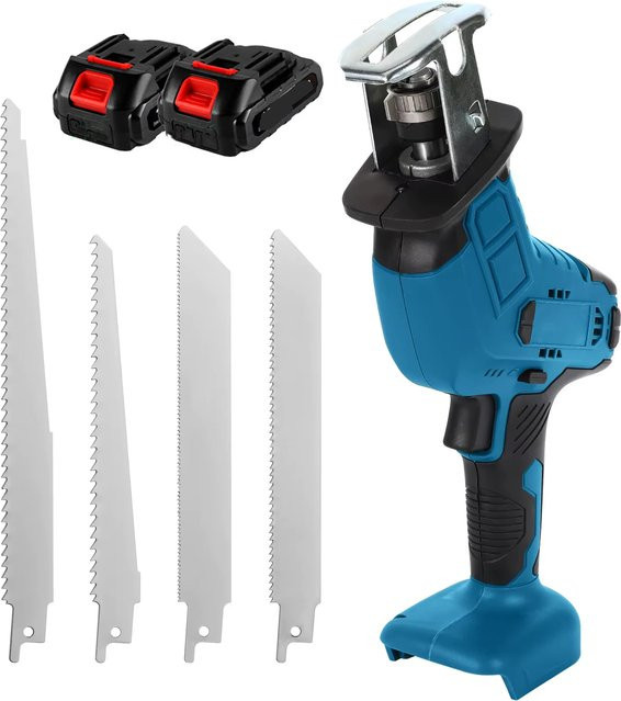 Makita LXT Akku-Säbelsäge 18V mit variabler Geschwindigkeit und 4000 rpm für Metall und Holz in Blau - Bild 1