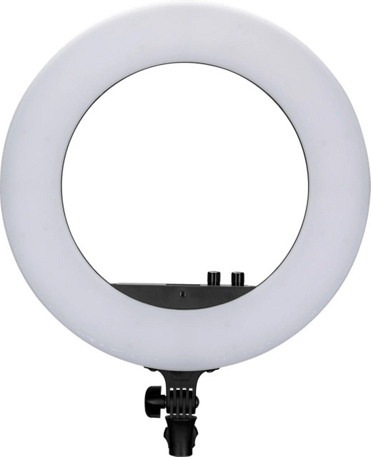 Nanlite Halo 18 LED Ringlicht mit Tragetasche in Weiß und Schwarz - Bild 1