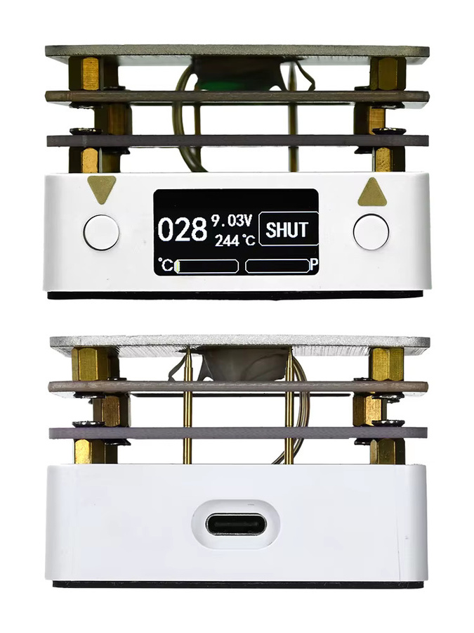 Aideepen PD65W Mini Digitale Heizplatte zur Vorwärmstation für PCB SMD Oberflächenmontage und Reparatur - Bild 3