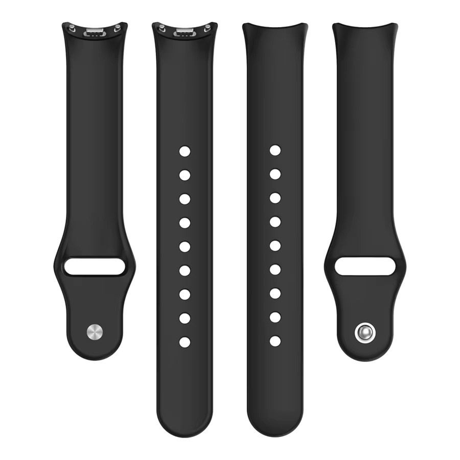 ATOPKEY Silikonarmband für Xiaomi Mi Band 10, 9 und 8 mit NFC Funktion in Schwarz - Bild 2