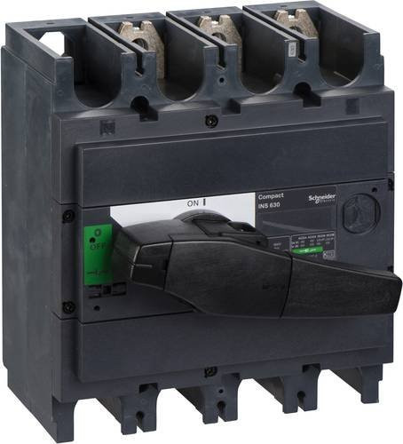 Schneider Electric 31114 Lasttrennschalter 630A in Schwarz und Grau, 125 V/DC, 690 V/AC - Bild 1