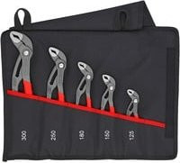 Knipex Cobra Wasserpumpenzangen-Set 5-teilig aus Chrom-Vanadium in Multicolor - Bild 1