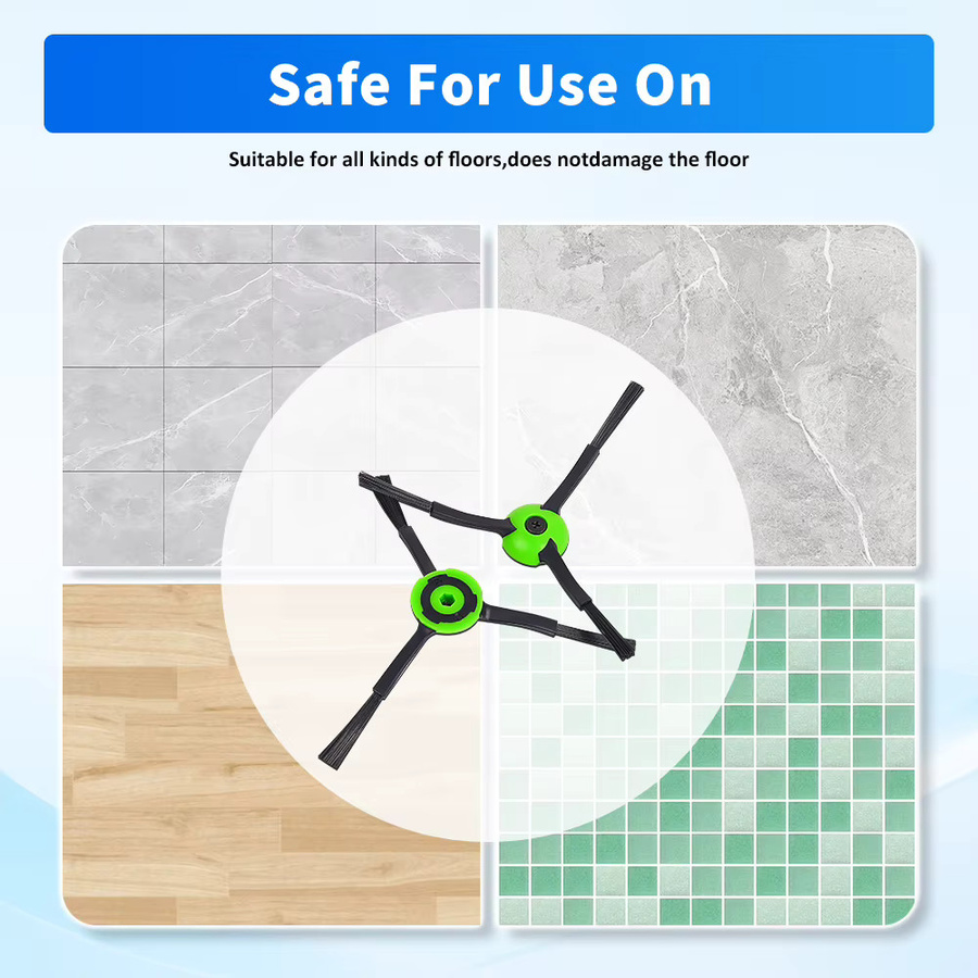Langlebige Seitenbürsten als Zubehör für iRobot Roomba i, j, e Serie sowie i1+, i2+, i3+, i4+, i5+, i6+, i7+, i8+, j6+, j7+, j8+, E5, E6 und E7 Staubsauger - Bild 3