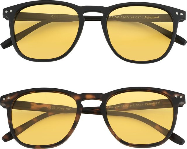 ZENOTTIC Sonnenbrille, Vollrand, square, black, Unisex, Kunststoff - Bild 1
