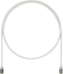 Panduit Patchkabel STP Cat.6A Ethernet LAN AWG28 grau 5m - Bild 1