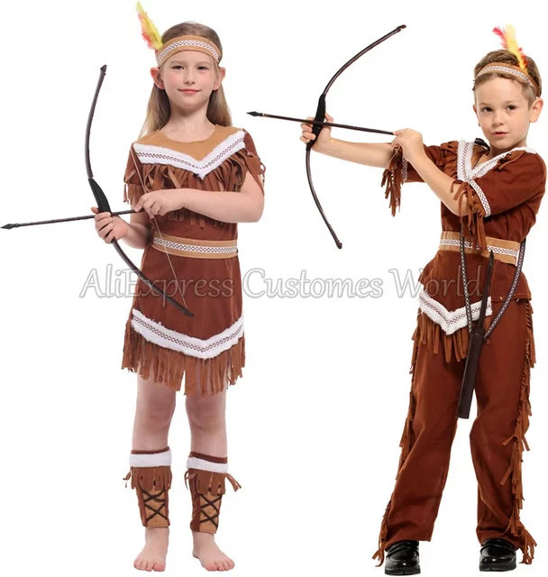 cosfans Bogenschütze Cosplay Kostüm, Fantasy, Unisex, Braun - Bild 1