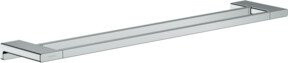 Hansgrohe Badetuchhalter AddStoris doppelt, Wandmontage, Silber, Breite: 64,8 cm - Bild 1