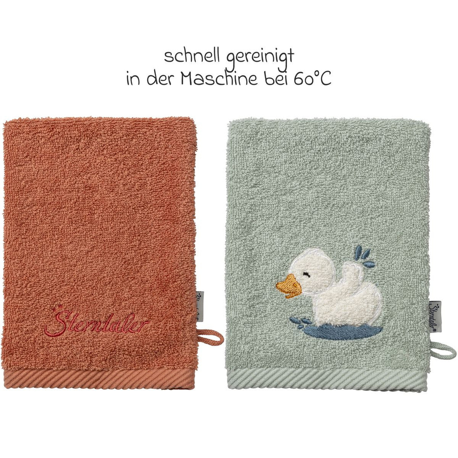 Sterntaler Waschhandschuh, 2er Pack, Kinder, 21 x 15 cm - Bild 3