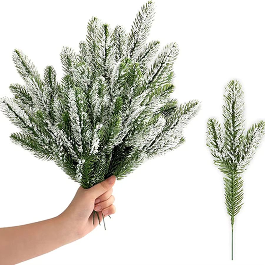 ZQCY Künstliche Kiefer Pflanzen in Grün für Tischdekoration, Garten, Hochzeit oder Weihnachten, 4 oder 8 Stück - Bild 6