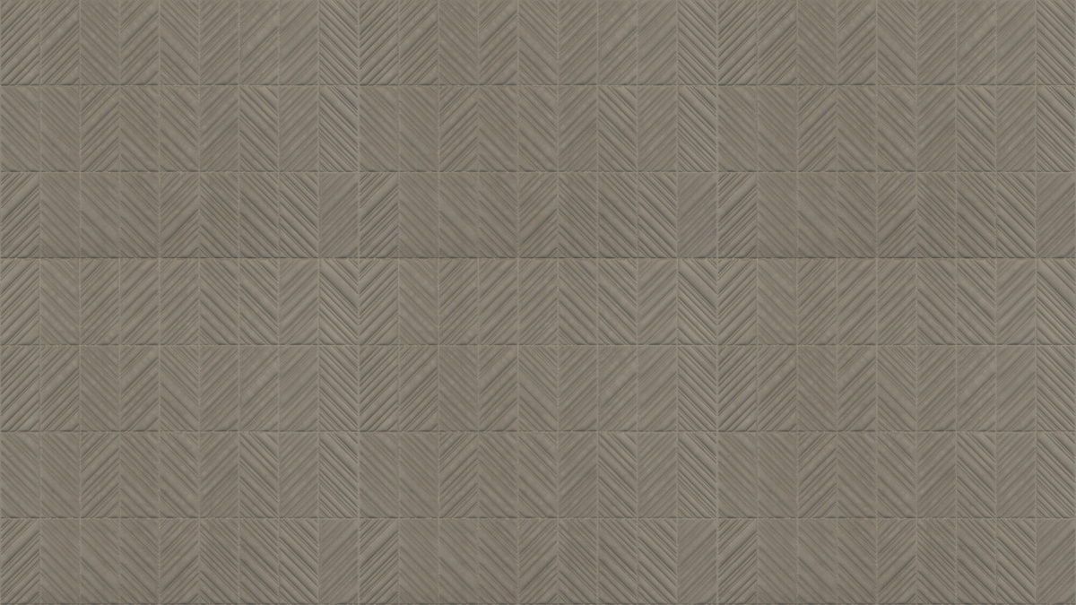 Arte International Tapete Iki in Toffee mit abstraktem geometrischem Design in Braun und Beige - Bild 1