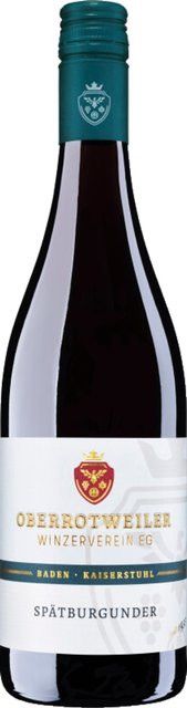 Oberrotweiler Winzerverein Pinot Noir Rotwein, Baden, 2023, halbtrocken, 12,2 % vol, 0,75 l - Bild 1