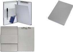 MAUL Klemmbrett MAULassist mit Aufbewahrungsbox aus eloxiertem Aluminium in Silber für DIN A4 - Bild 1