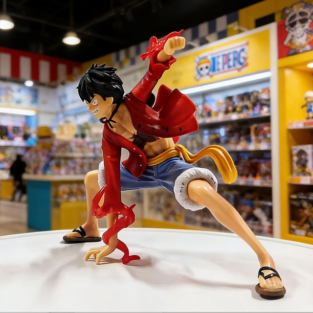 Bandai One Piece Monkey D. Luffy Actionfiguren, Kunststoff - Bild 1