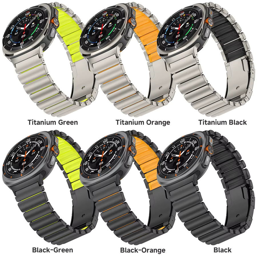 OAKCHARM Uhrenarmband Titan, Silikon, Unisex - Bild 4