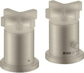 Hansgrohe Axor Citterio Fertigmontageset für die Badewanne in gebürstetem Nickel - Bild 1