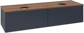 V&B Waschtischunterschrank Antao mit Beleuchtung, Farbe: Weiss, B/T: 160 x 50 cm - Bild 1