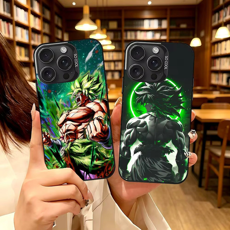 Dragon Ball Broly Stoßfeste Handyhülle in Silber für iPhone 11 bis iPhone 17 Pro Max - Bild 3