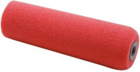 FRIESS-TECHNO-PROFI Lackierwalze MicroCrater aus Schaumstoff für wasserbasierte Lacke, Farbe: Rot, Breite: 10 cm - Bild 1