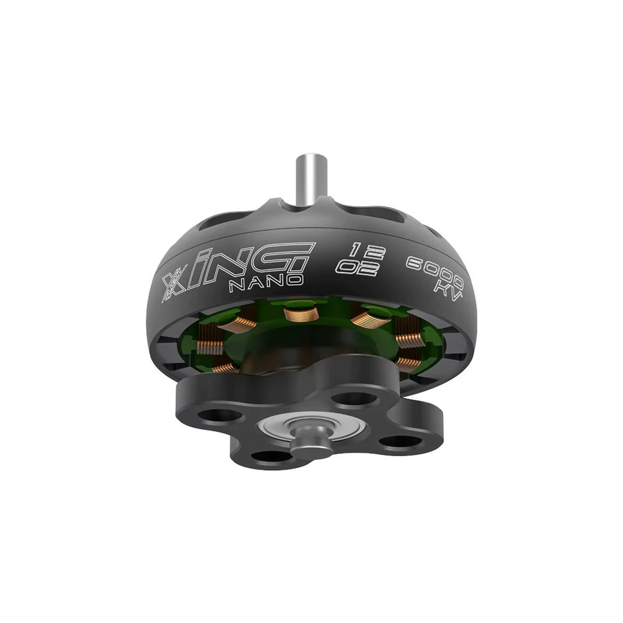 IFlight XING NANO 1202 6000KV FPV-Motor in Schwarz mit Stecker und 2 mm Montageloch für RC FPV Drohnen - Bild 2