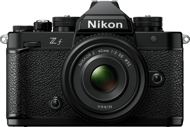 Nikon Z f spiegellose Vollformat Kamera mit NIKKOR Z 40mm f/2.0 Objektiv in Schwarz - Bild 1