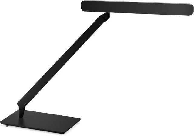 Occhio Taglio LED-Tischleuchte in Schwarz matt mit Occhio air Modul und Wide Uplight Cover - Bild 1