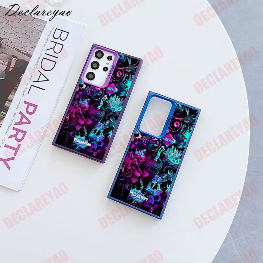 Personalisierte MagSafe Handyhülle für Samsung Galaxy S20 S21 FE S22 S23 Plus S24 S25 Ultra S26 in Silber und Multicolour - Bild 2